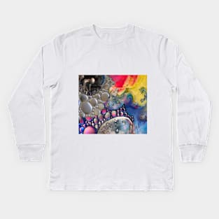 Le monde est étrange Kids Long Sleeve T-Shirt